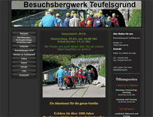 Tablet Screenshot of besucherbergwerk-teufelsgrund.com